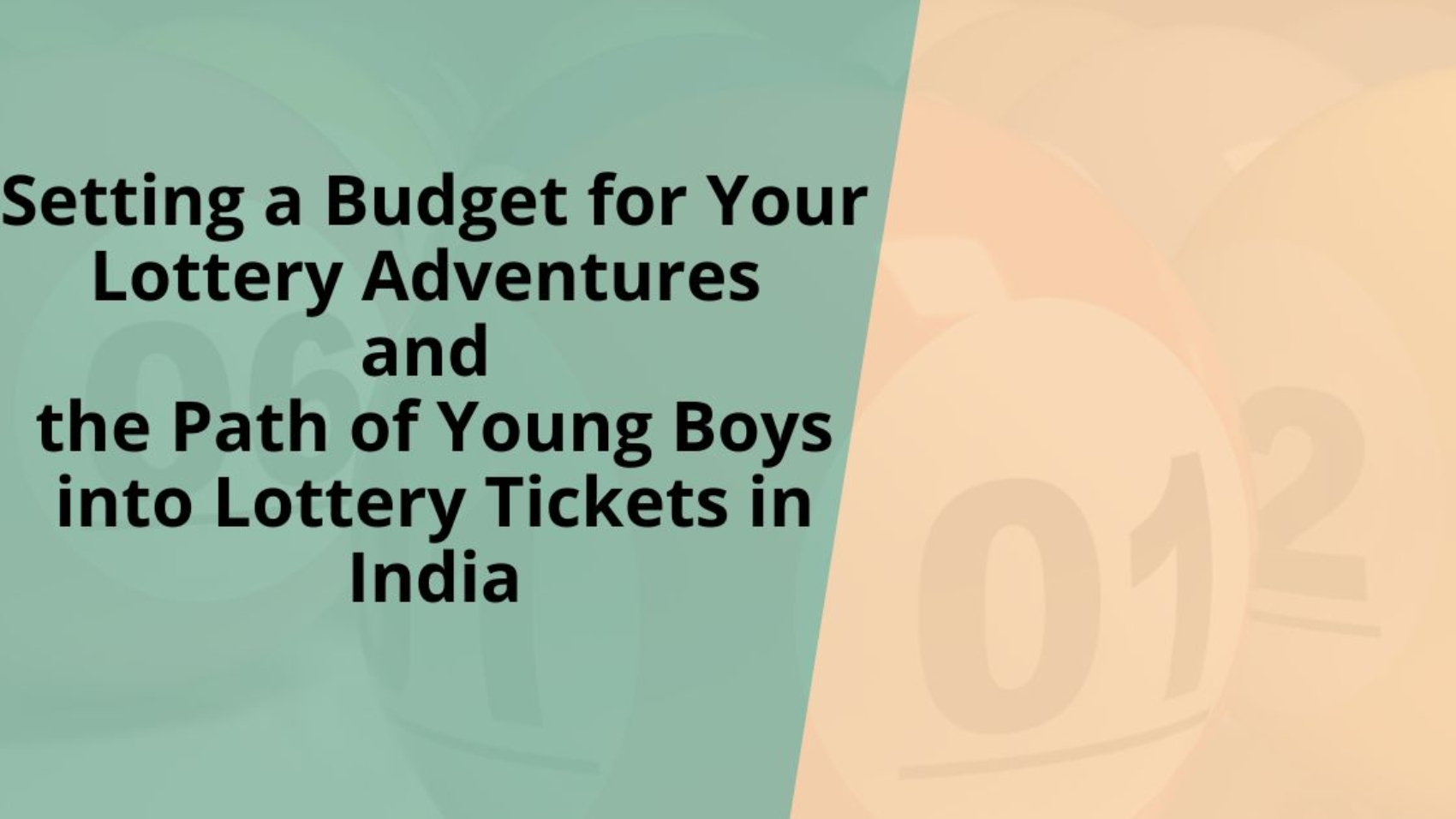 lottery tickets in india